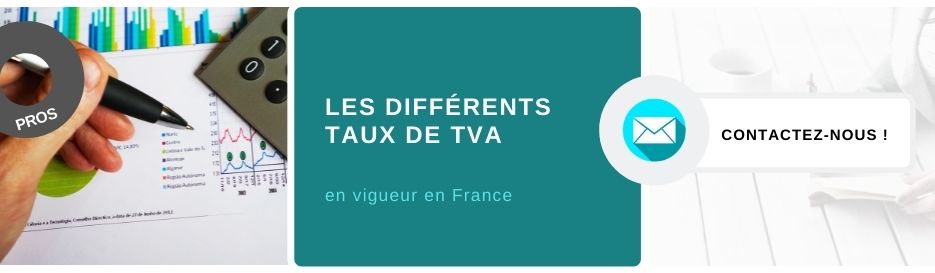 les différents taux de TVA