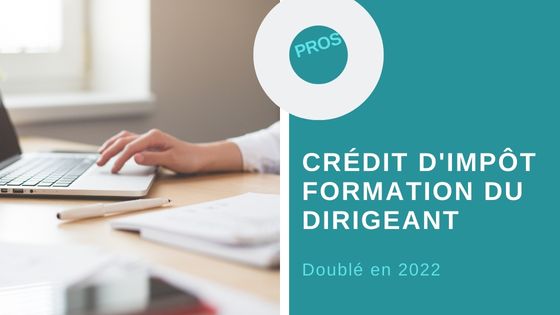 crédit d'impôt formation du chef d'entreprise